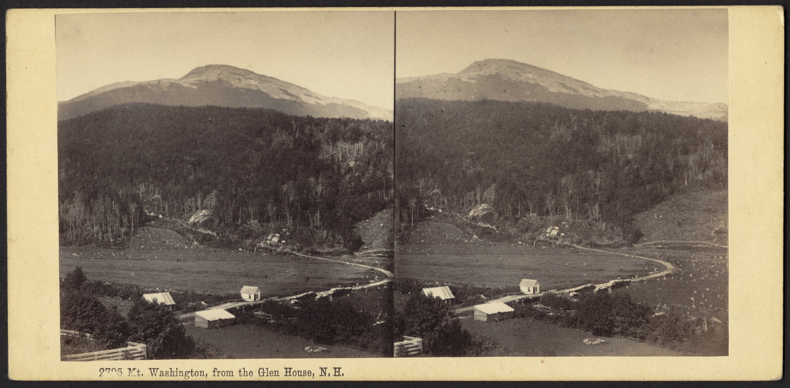 Mt. Washington, from the Glen House, N. H.