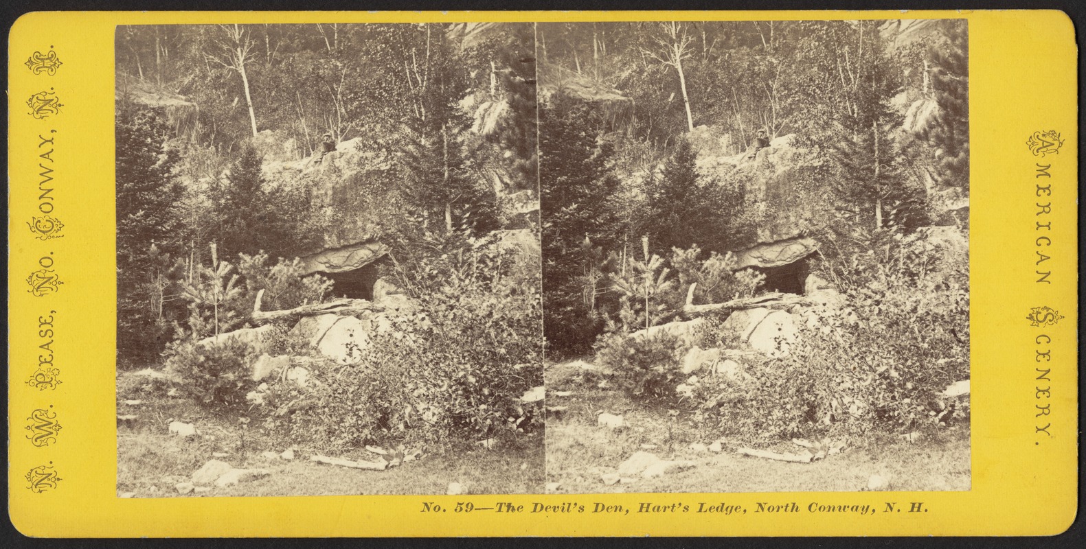 The devil's den, Hart's Ledge, North Conway, N. H.