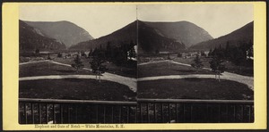 Elephant and gate of notch - White Mountains, N. H.