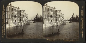 Franchetti Palace and Santa Maria della Salute, Grand Canal, Venice, Italy