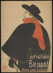 Aristide Bruant, dans son cabaret