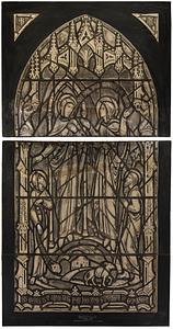 Cartoon for east window in south transept - Trinity Church, Torrington, Conn.