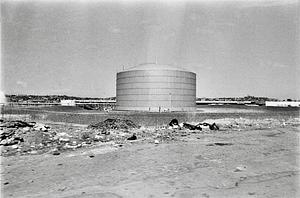 Bulk fuel storage tank, Exxon Everett