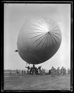 Army blimp TC-5 - East Boston Airport