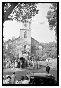 Wedding of Kinsman's daughter at Newburyport