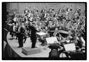 Balokovic violins with Boston Symphony, Koussevitzky conducting