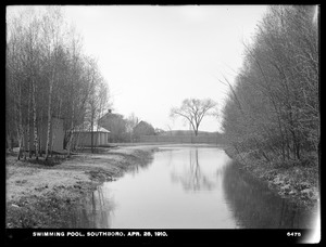 Sudbury Department, swimming pool, Boston Road, Fayville, Southborough, Mass., Apr. 28, 1910