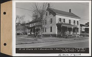 10-12 State Street, tenements, Boston Duck Co., Bondsville, Palmer, Mass., Feb. 9, 1940