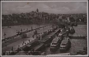 Constantinople. Le port du côte de Stamboul