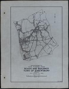 Roads and Buildings Town of Shrewsbury