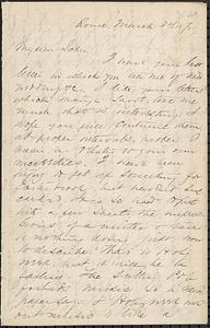 Letter from S.A. Bent to John D. Long, March 24, 1872