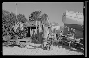 Small shipyard, Martha's Vineyard