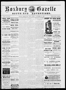 Roxbury Gazette and South End Advertiser