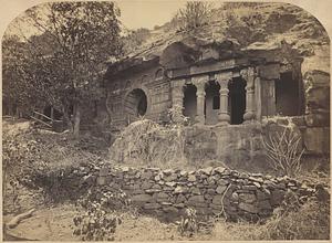 Pandu Lena Bauddha Caves- Caves XII and XIII [i.e. 17 and 18], general view