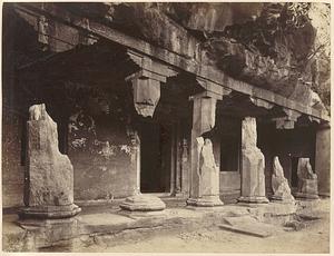 Facade of Cave XVII, Ajanta
