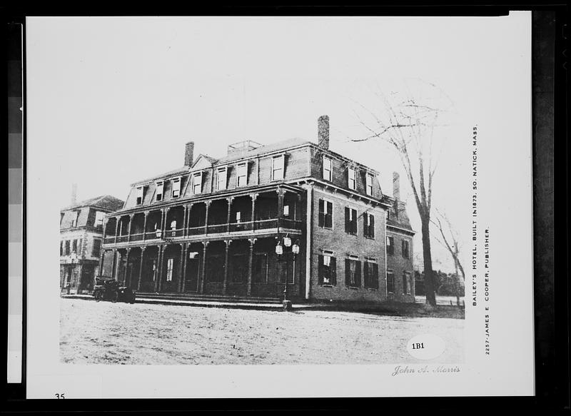 Bailey's Hotel, built in 1873