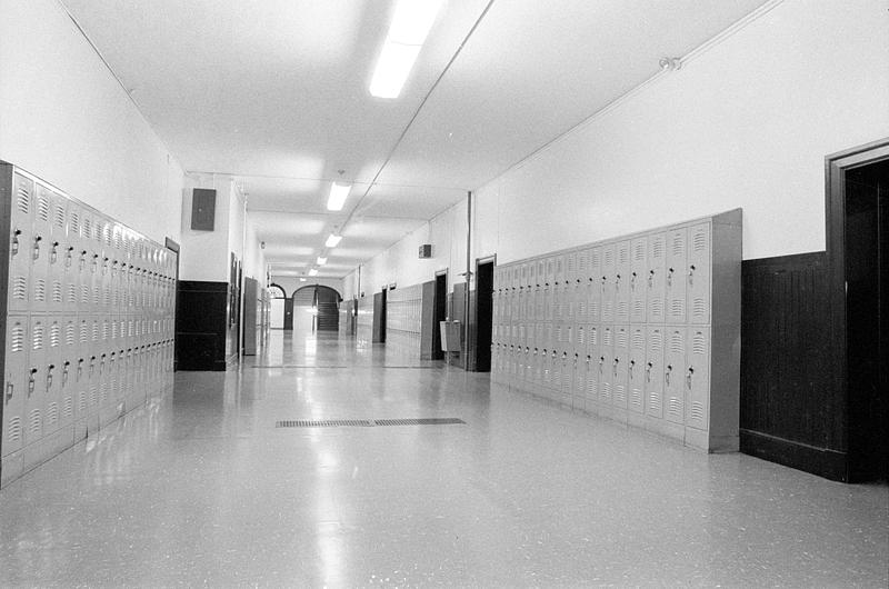 Corridor Chelsea High School - Digital Commonwealth