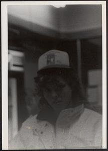 Sabrina wearing a baseball hat