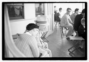 Passengers on a ship