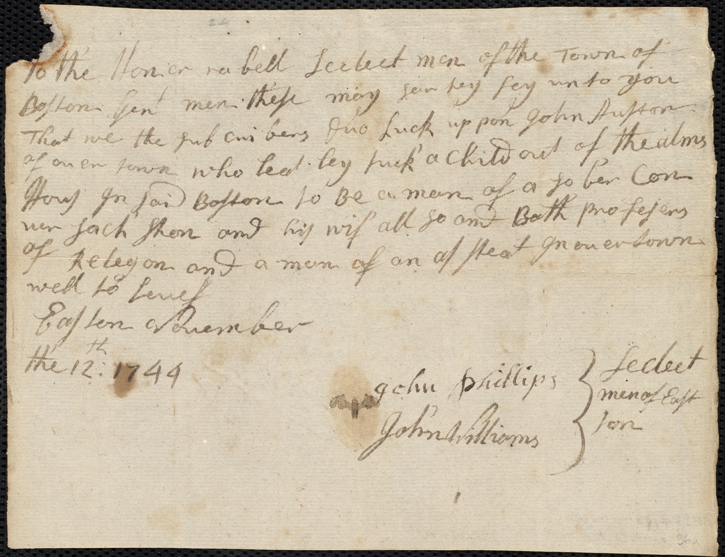 Richard Bromington indentured to apprentice with John Asten of Bristol, 5 June 1745