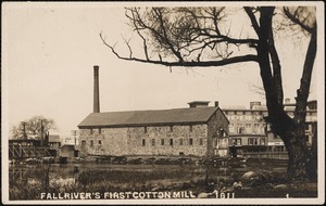Fall River's first cotton mill 1811