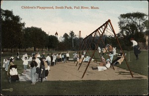 Children's playground, South Park, Fall River, Mass.