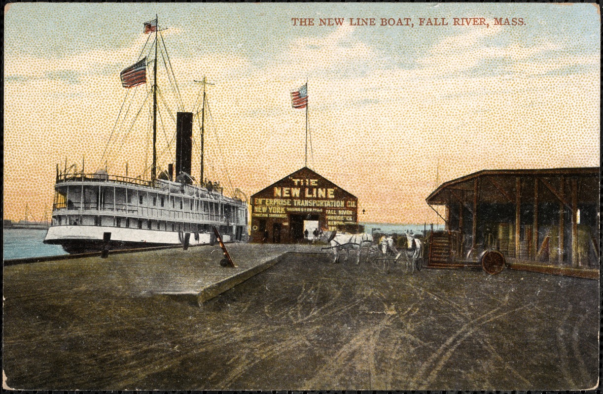 The New Line Boat, Fall River, Mass.