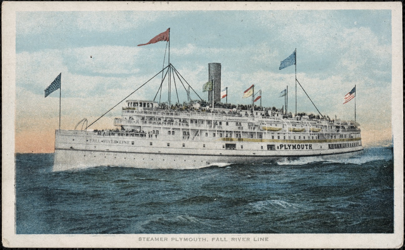 Steamer Plymouth, Fall River Line