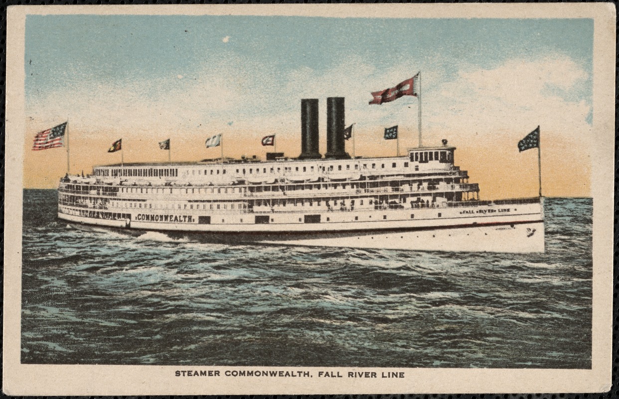 Steamship Commonwealth Fall River Line