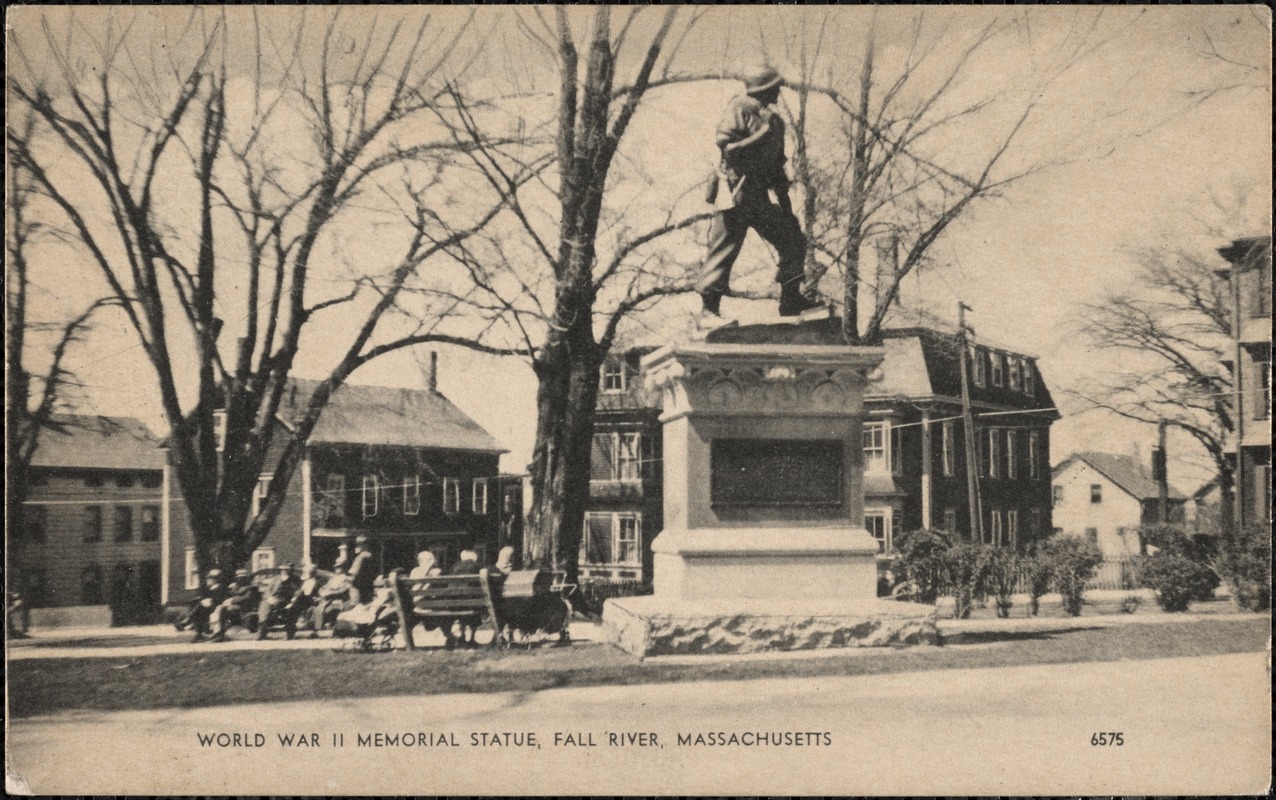 World War II memorial statue, Fall River, Mass.