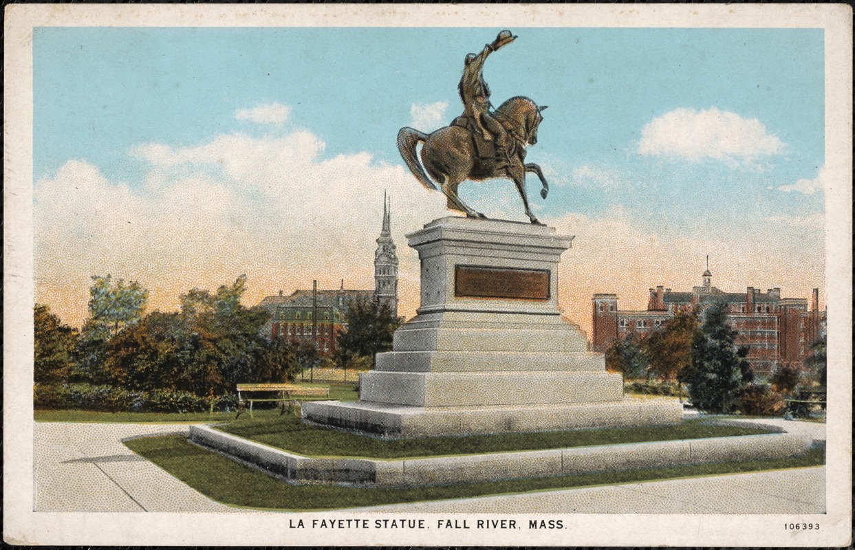 La Fayette Statue, Fall River, Mass.