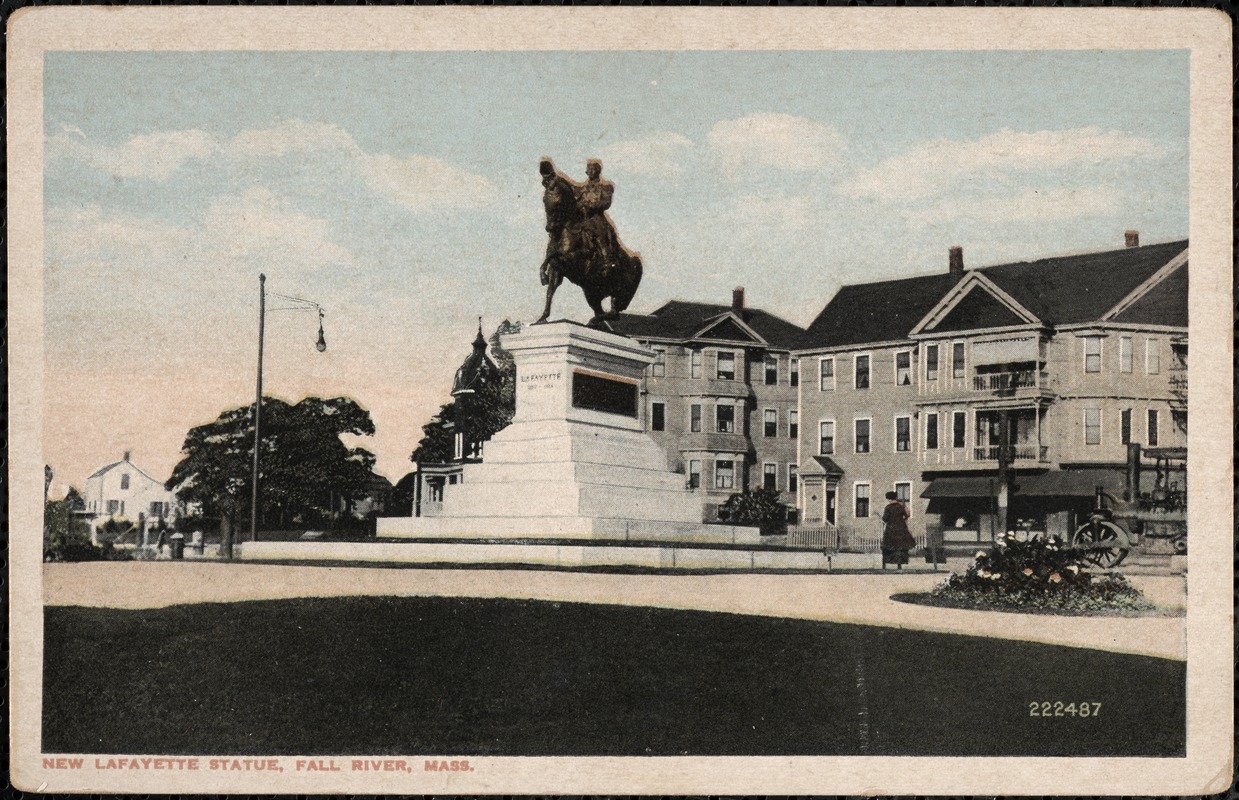 New Lafayette Statue, Fall River, Mass.