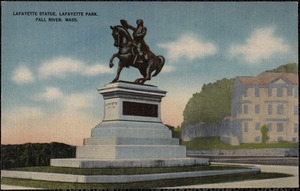 Lafayette Statue, Lafayette Park, Fall River, Mass.
