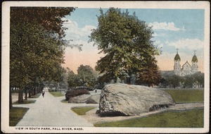 View in South Park, Fall River, Mass.