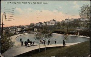 The wading pool, North Park, Fall River, Mass.