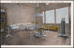 Major operating room, St. Anne's Hospital, Fall River, Mass.