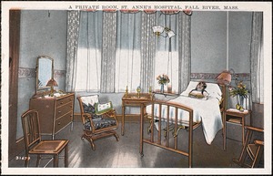 A private room, St. Anne's Hospital, Fall River, Mass.