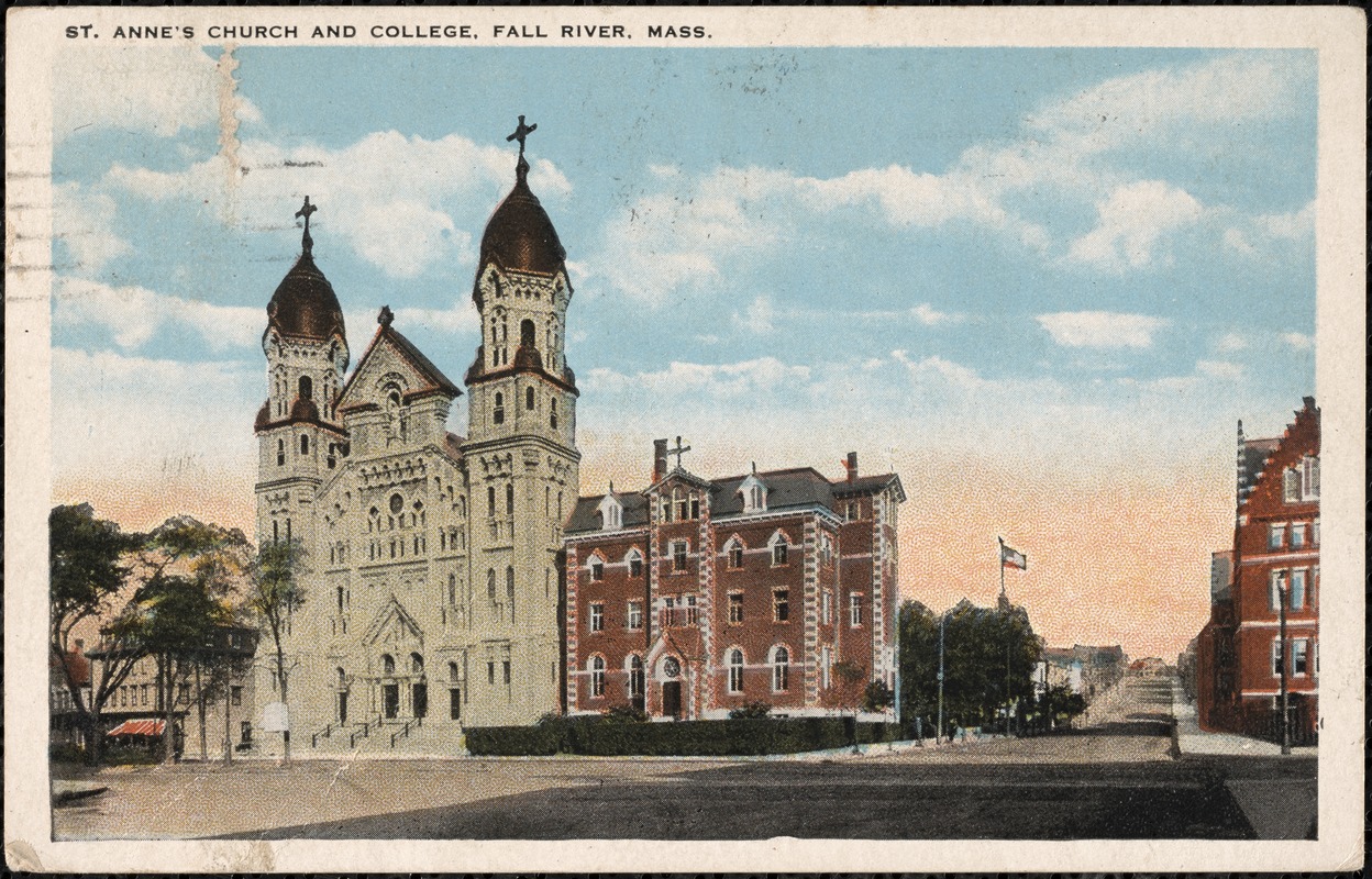 St. Anne's Church and College, Fall River, Mass.