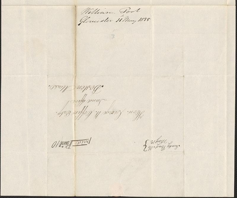 William Pool to George Coffin, 11 May 1835 - Digital Commonwealth