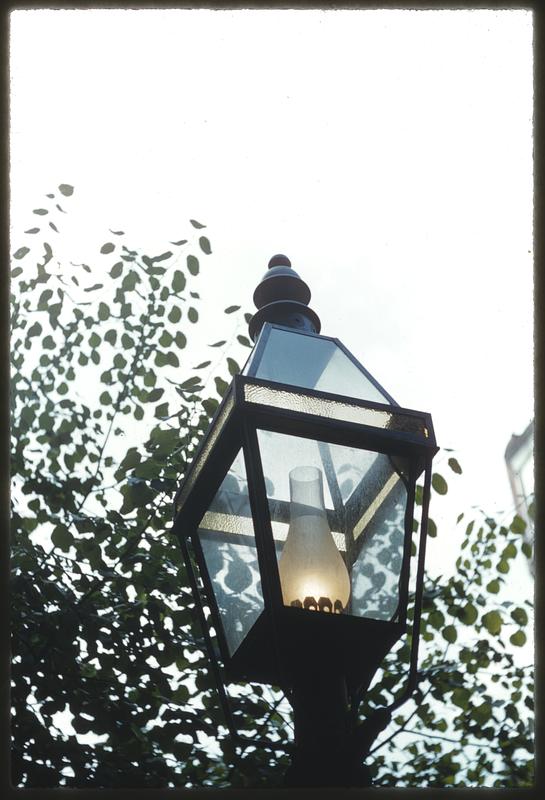 Top of lamppost, Beacon Hill, Boston