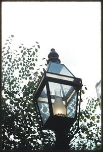 Top of lamppost, Beacon Hill, Boston