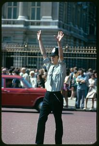 Policeman near Buckingham Palace, London