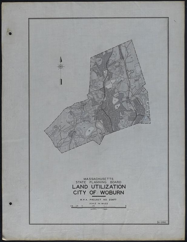 Land Utilization City of Woburn Digital Commonwealth