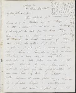 Letter from John D. Long to Zadoc Long and Julia D. Long, December 5, 1865