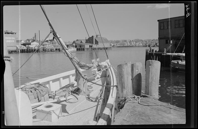 Dockside details, Gloucester Digital Commonwealth
