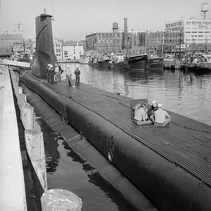 Submarine 405, State Pier, New Bedford