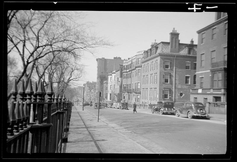 Beacon Street at corner of Walnut Street Digital Commonwealth