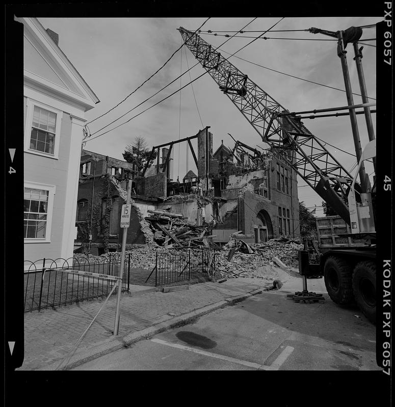 YMCA demolition