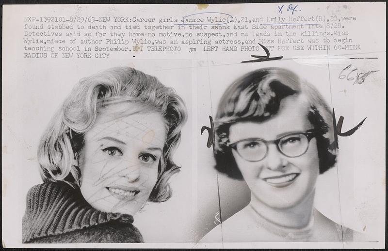 Janice Wylie and Emily Hoffert