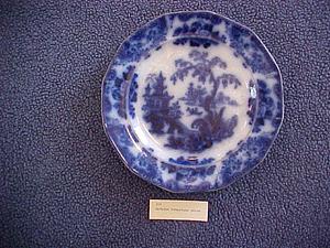 Staffordshire plate with Shanghai pattern